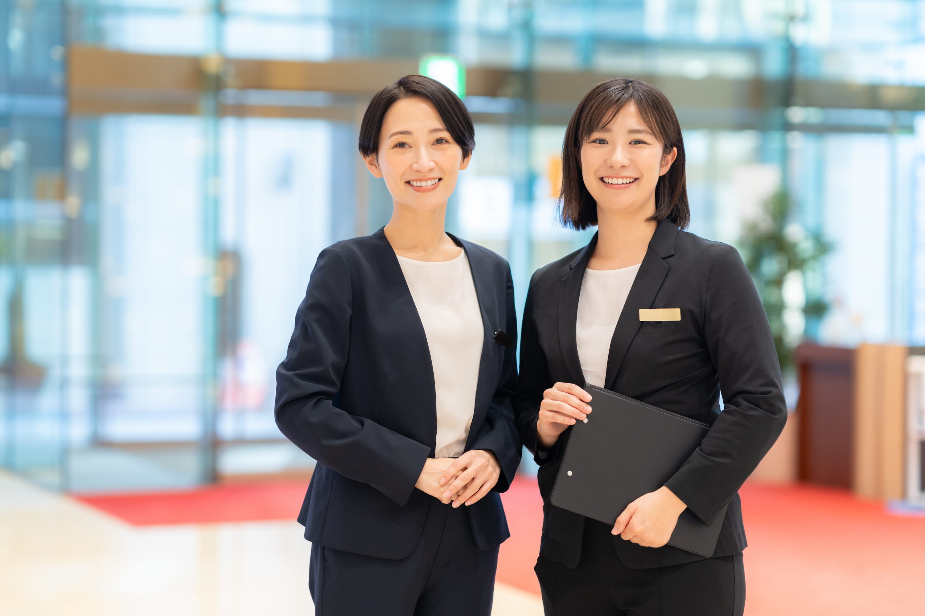 採用担当者との対話の様子